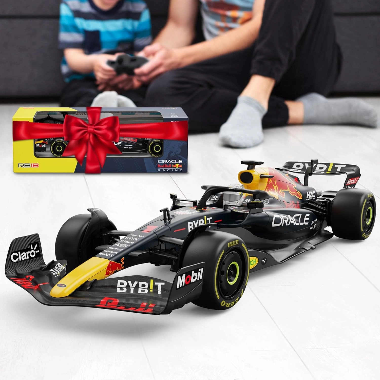 Authentic Licensed 1:12 F1 RedBull Rb18 Car Remote Control Car - F1 Collection RC car Series for Kids and Adults - 2.4GHz RC Car for Gift (1:12 RedBull Rb18(NO.1))