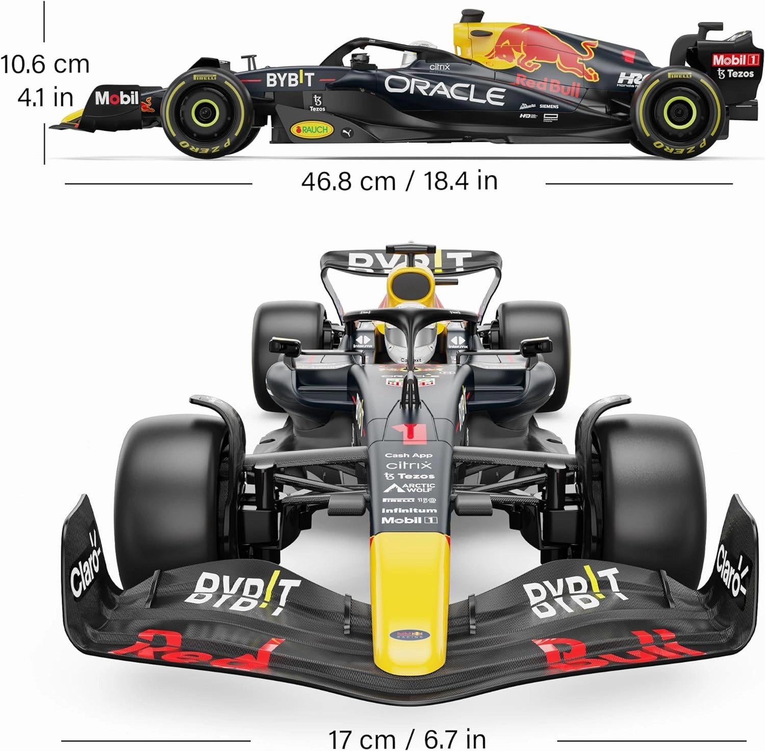 Authentic Licensed 1:12 F1 RedBull Rb18 Car Remote Control Car - F1 Collection RC car Series for Kids and Adults - 2.4GHz RC Car for Gift (1:12 RedBull Rb18(NO.1))