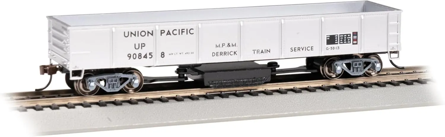 Bachmann Trains - 40’ Track Cleaning Gondola CAR - Union Pacific® #908458 - Maintenance of Way - Ho Scale