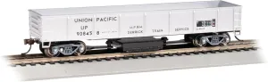 Bachmann Trains - 40’ Track Cleaning Gondola CAR - Union Pacific® #908458 - Maintenance of Way - Ho Scale