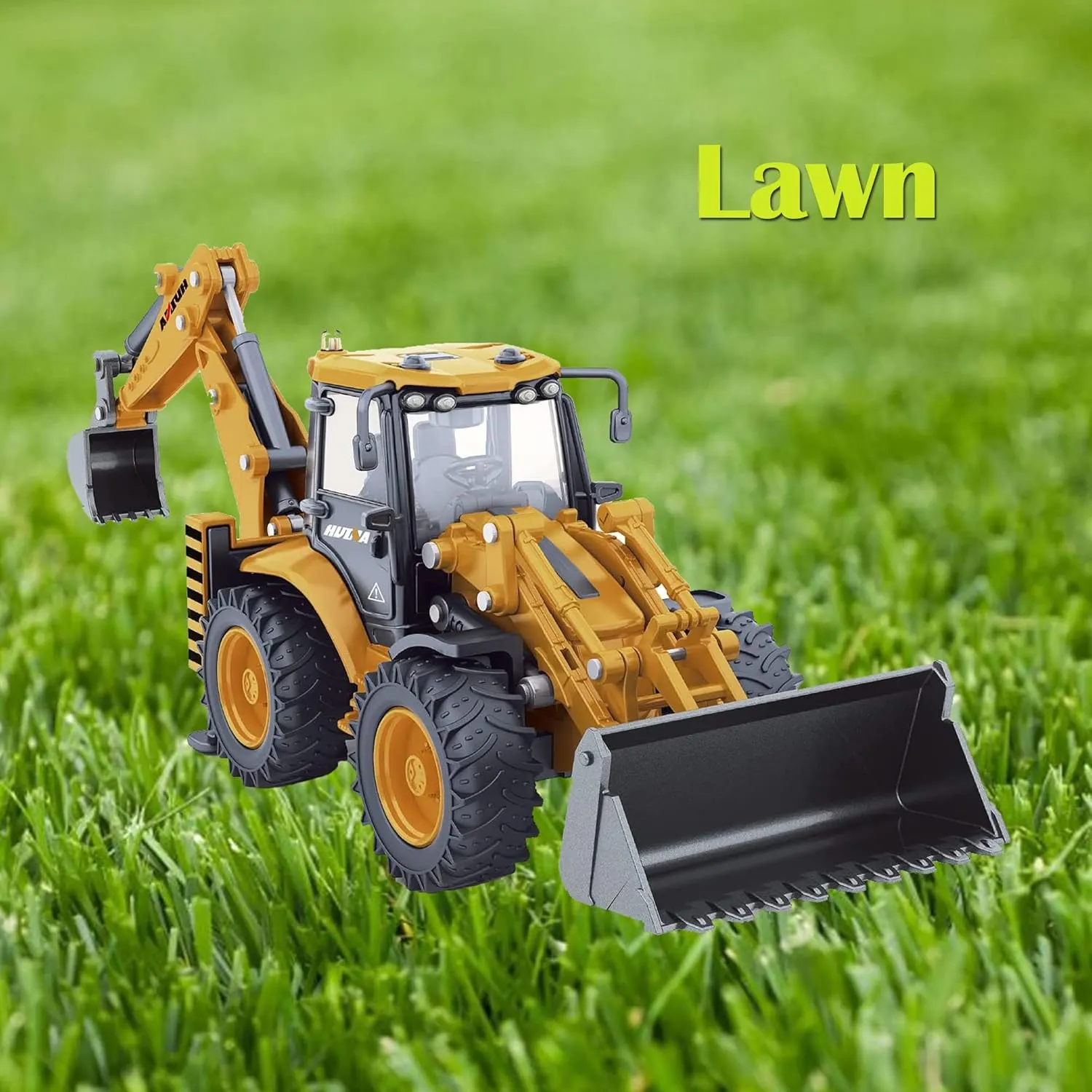 Backhoe Loader Excavator Truck Toys for Kids 1/50 Metal Engineering Vehicle Construction Tractor Model Collection Bulldozer Back Hoe Truck Decoration Toy Gift for Kids