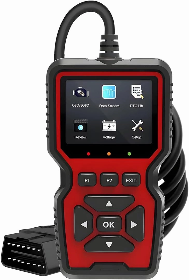 BESULEN Car OBD2 Scanner, V519 Auto Code Reader, Car Diagnostic Scan Tool Vehicle Check Engine Light Analyzer, Professional OBDII Mechanic Diagnostic Code Reader Tool for Check Engine Light