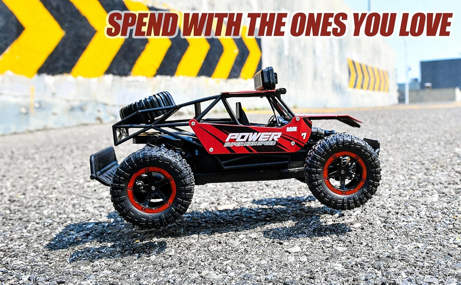 BEZGAR TB141 RC Cars-1:14 Scale Remote Control Car, 2WD High Speed 20 Km/h All Terrains Electric Toy Off Road RC Car Vehicle Truck Crawler with Two Rechargeable Batteries for Boys Kids and Adults