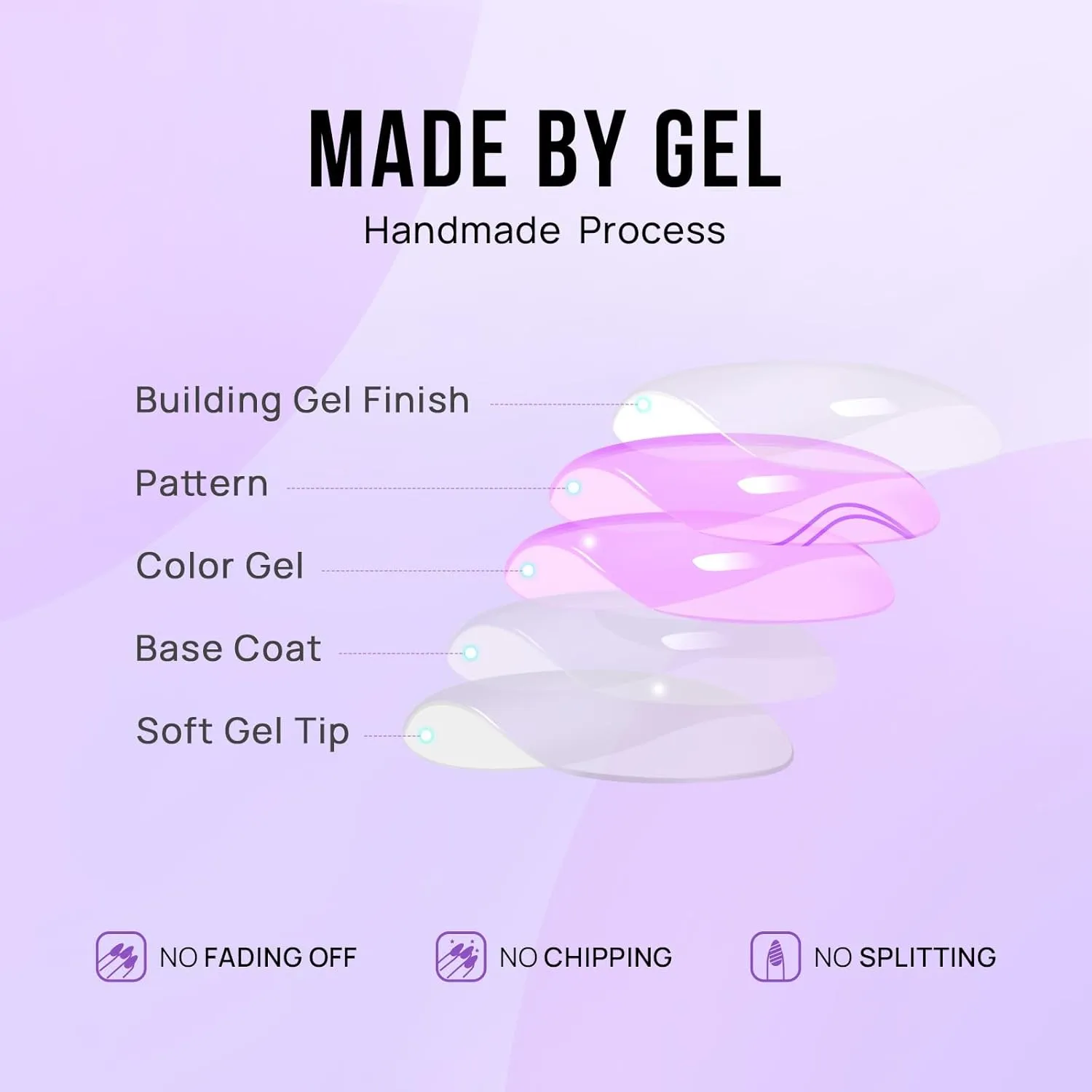BTArtbox Press On Nails Almond - Spring Cat Eye Press On Nails Medium, French Tip Soft Gel Nails for Daily Nail Art, Fake Nail Extensions In 15 Sizes - 30 Nail Kit, Liquid Radiance