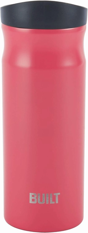 BUILT 20 Ounce Tiltseal Rise Double Wall Stainless Steel Bottle Living Coral 5253193