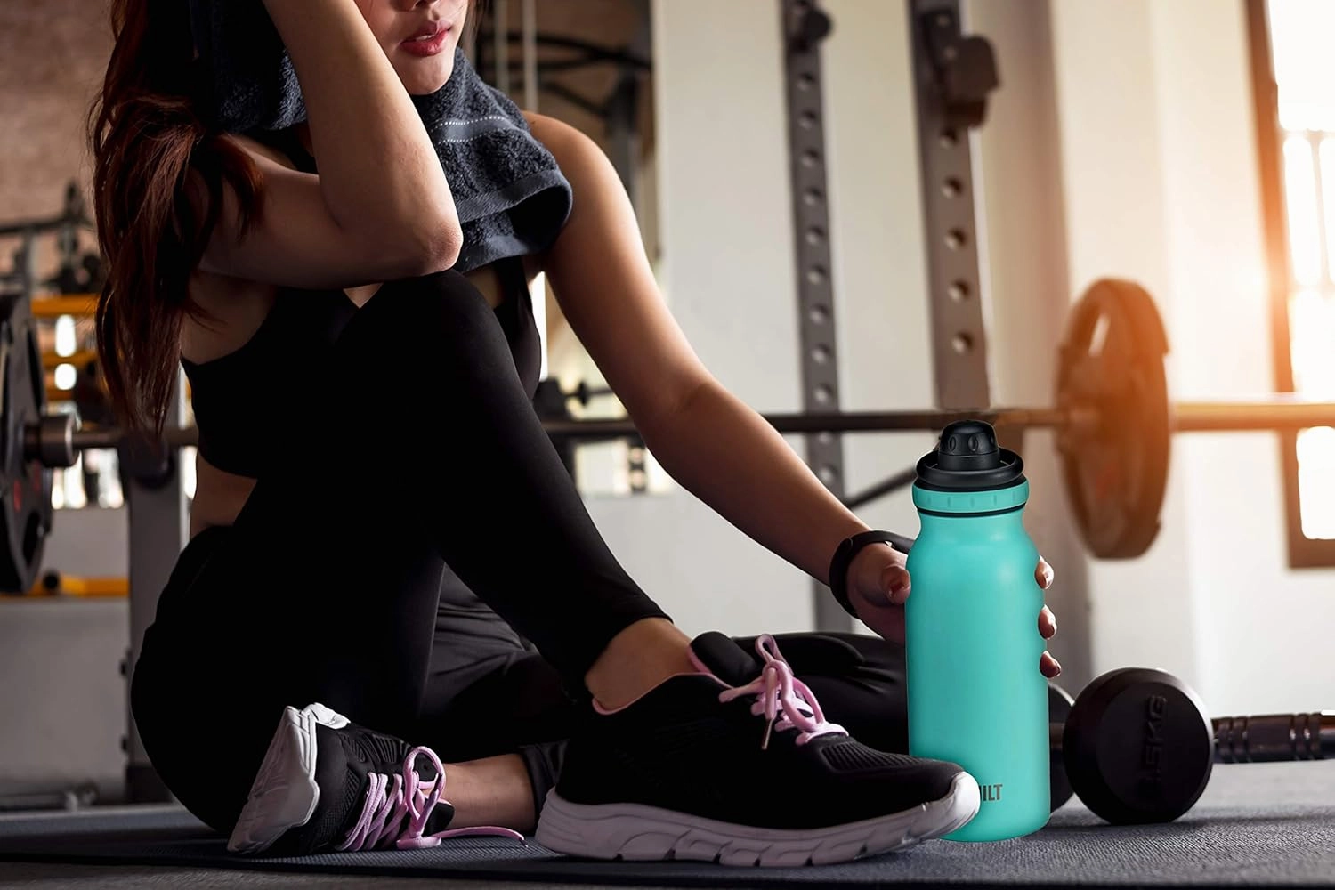 BUILT 32 Ounce Prospect Double Wall Stainless Steel Bottle Aqua 5253182