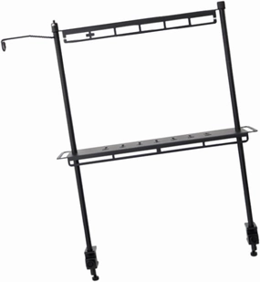 Camping Lantern Stand with Table Clamp - Stable Versatile Desktop Storage Rack for Travel Backpacking Hiking BBQ Picnic