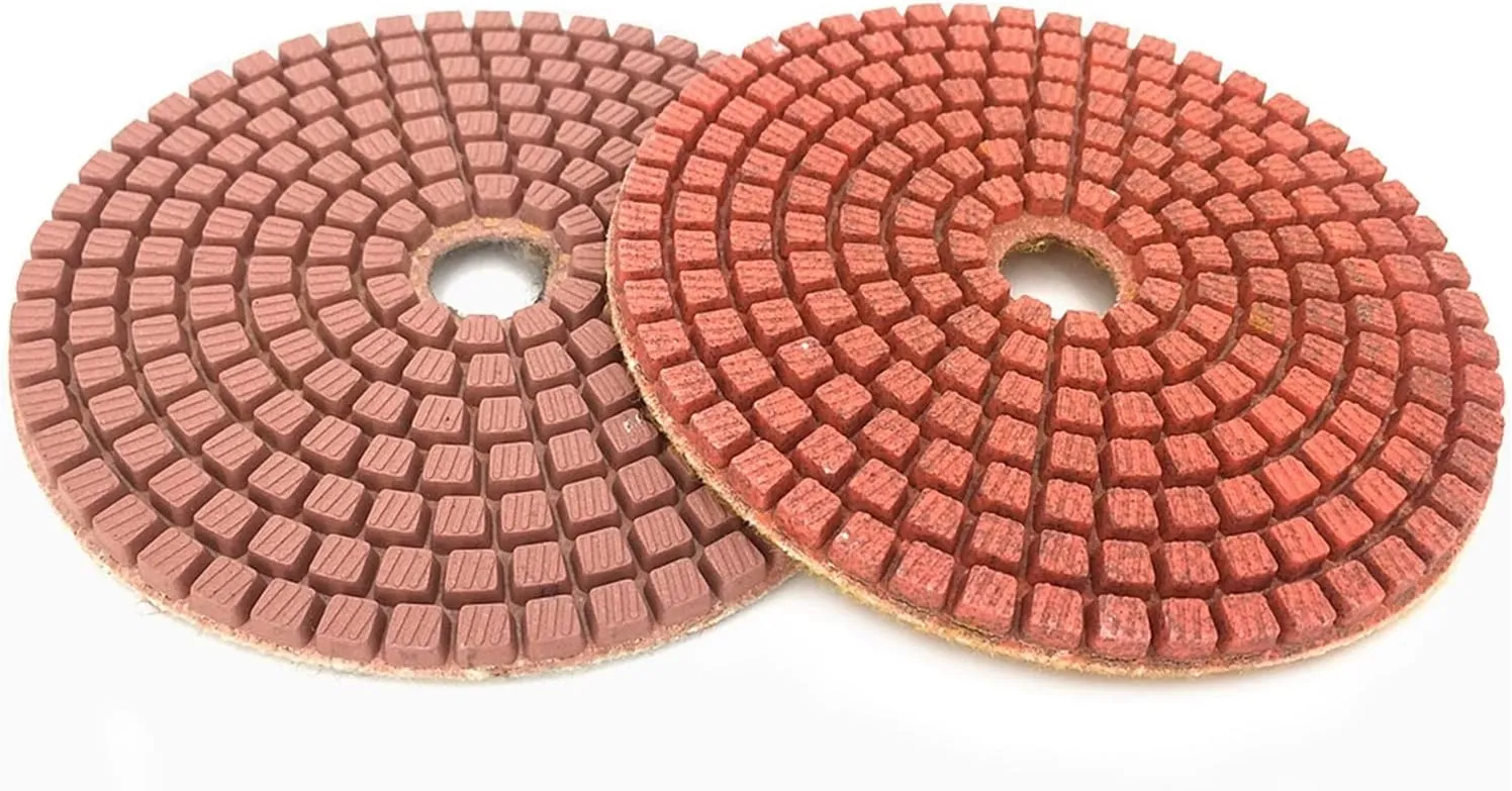 Car polishing kit 7 PCS/Set 4Inch Diamond Polishing Pad 100mm Wet Polishing Pads for Stone Granite Marble Diamond Abrasive Tools Lasting(3000)
