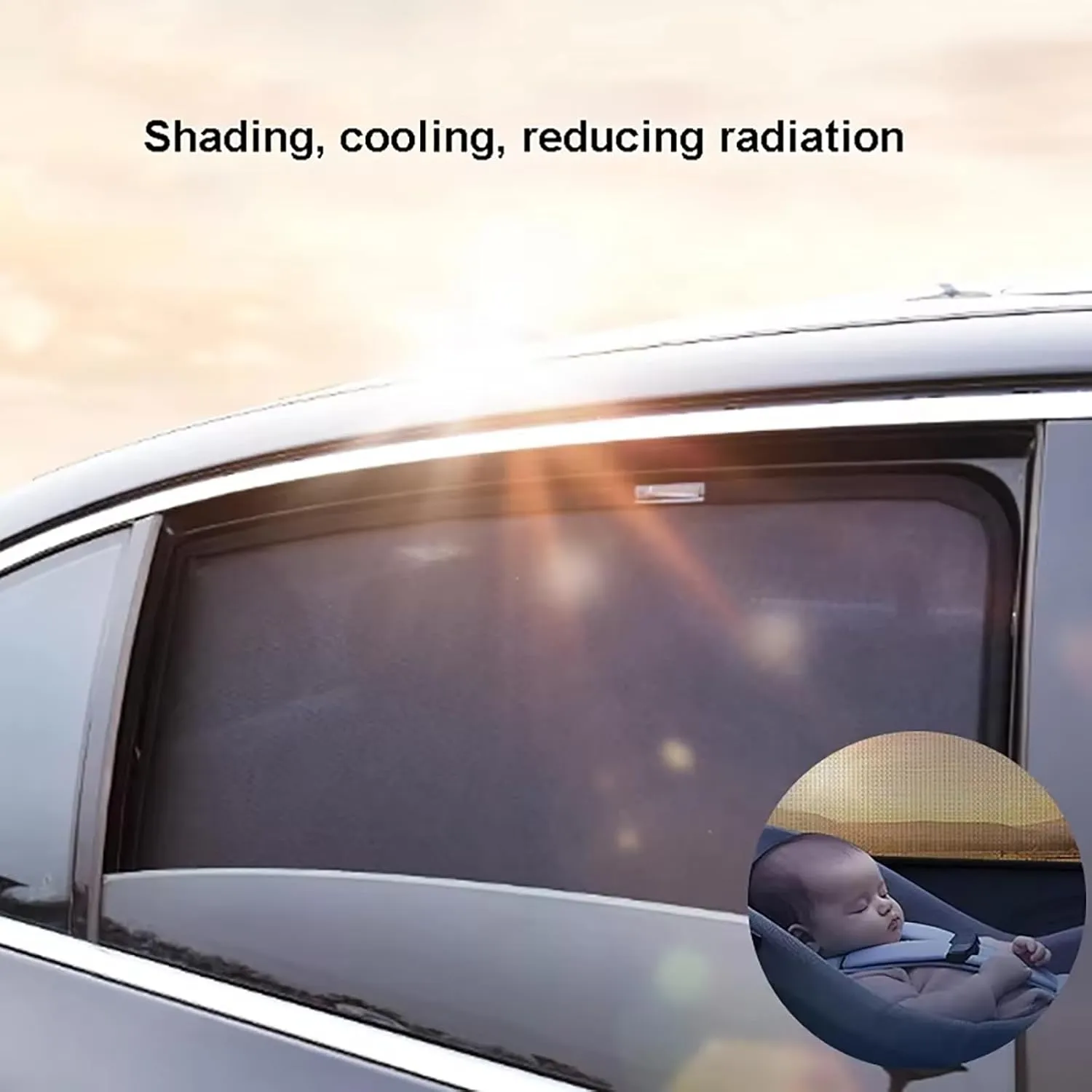 Car Window Shades for Maxus D60 2019 ,Privacy Sun Shade Set for Front Windshield Side and Rear Windows,Keep Your Car Cooler,Triangle 2PCS