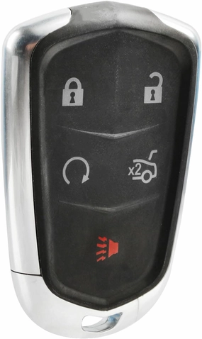 Car Key Fob Keyless Entry Remote fits Cadillac ATS CTS Escalade SRX XTS 2014 2015 2016 2017 (HYQ2AB)
