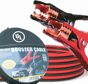 CARTMAN 4 Gauge 20 Feet Jumper Cables UL-Listed Heavy Duty Booster Cables with EVA Carry Bag for Car, SUV and Pickup Trucks