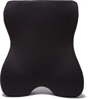 Castle Knight Soft Memory Foam Back Cushion - Tapered Support More Foam in The Lower Back and Less Foam in The Middle and Upper Back for Home, Office, Auto, and Travel (Knight Size, Nightfall)