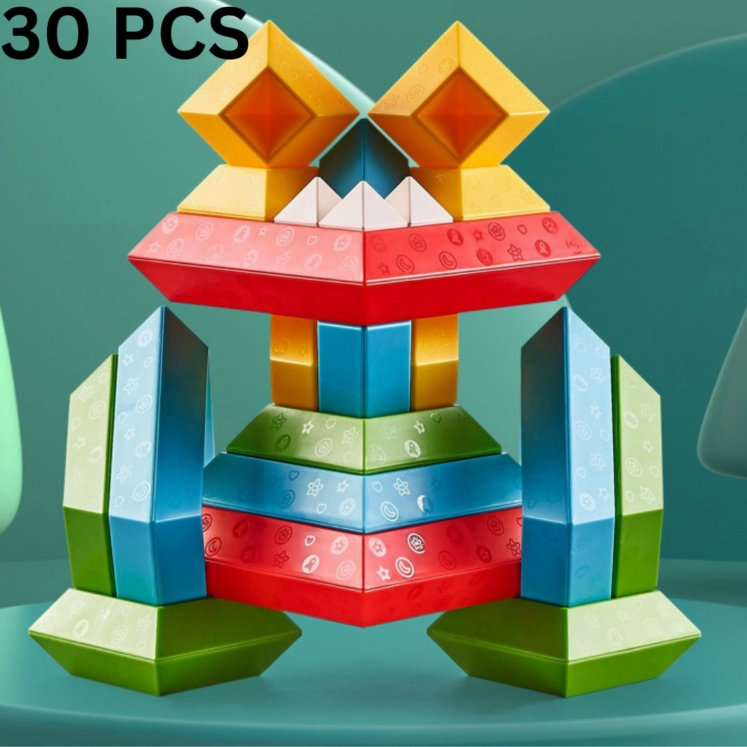 Child - Friendly Montessori Stacking Blocks
