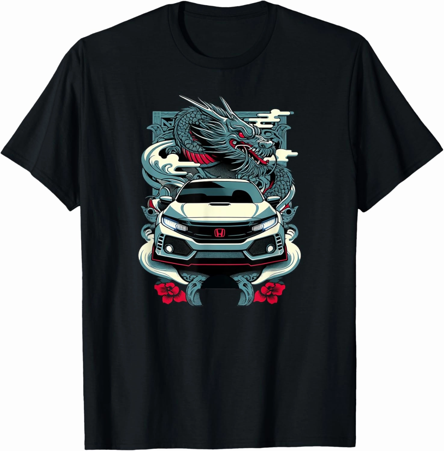 Civic Type R Car T-Shirt