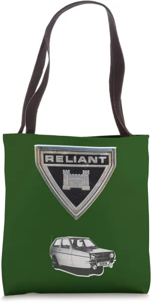 Classic 3-Wheel Car Reliant Robin MK Tote Bag