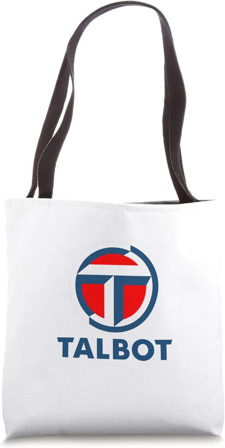 Classic Talbot Car Brand Logo Vintage Retro Tote Bag