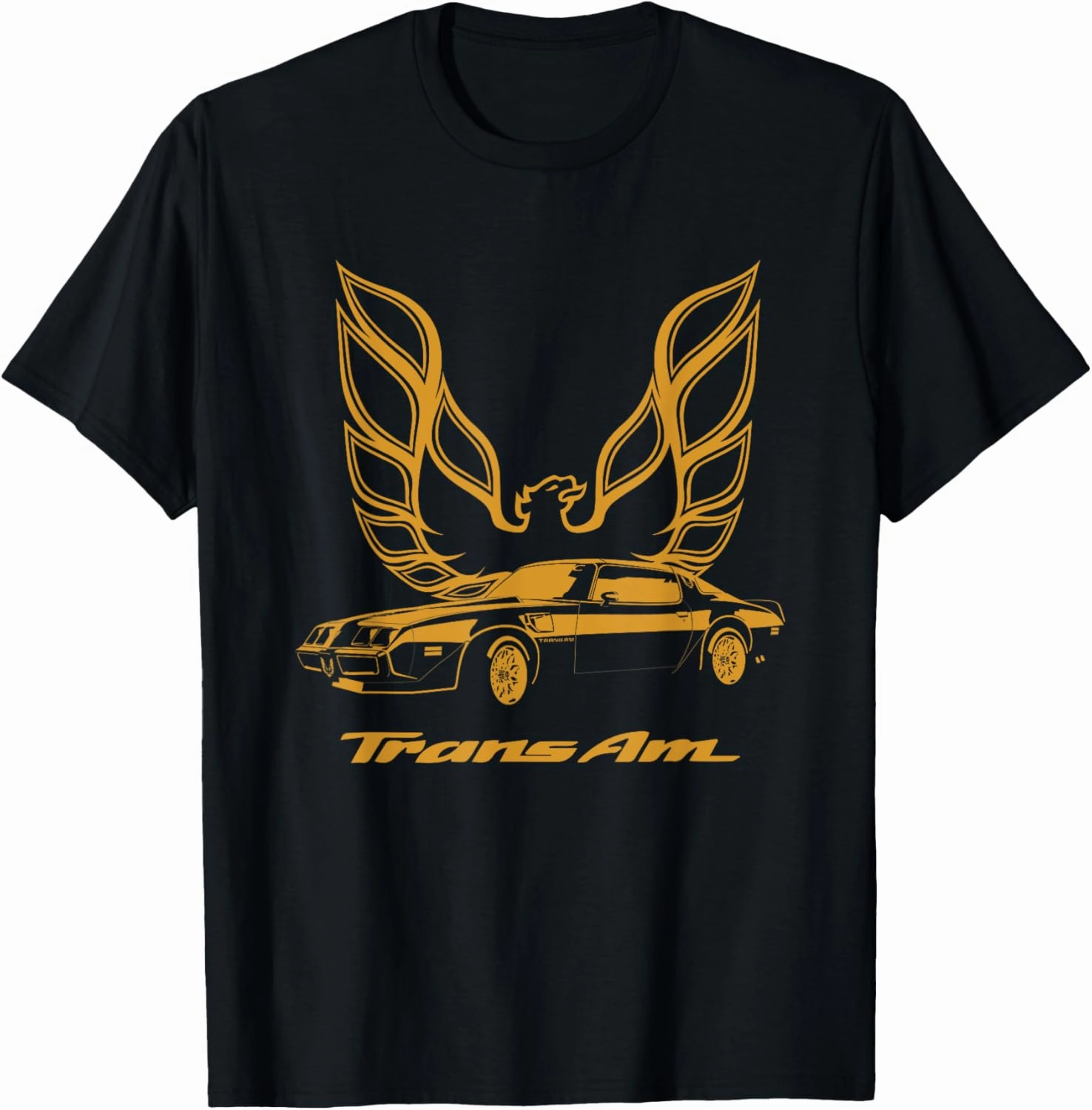 Classic old school firebird muscle car classic american car T-Shirt