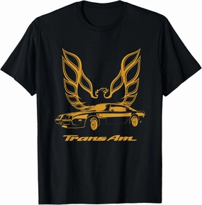 Classic old school firebird muscle car classic american car T-Shirt