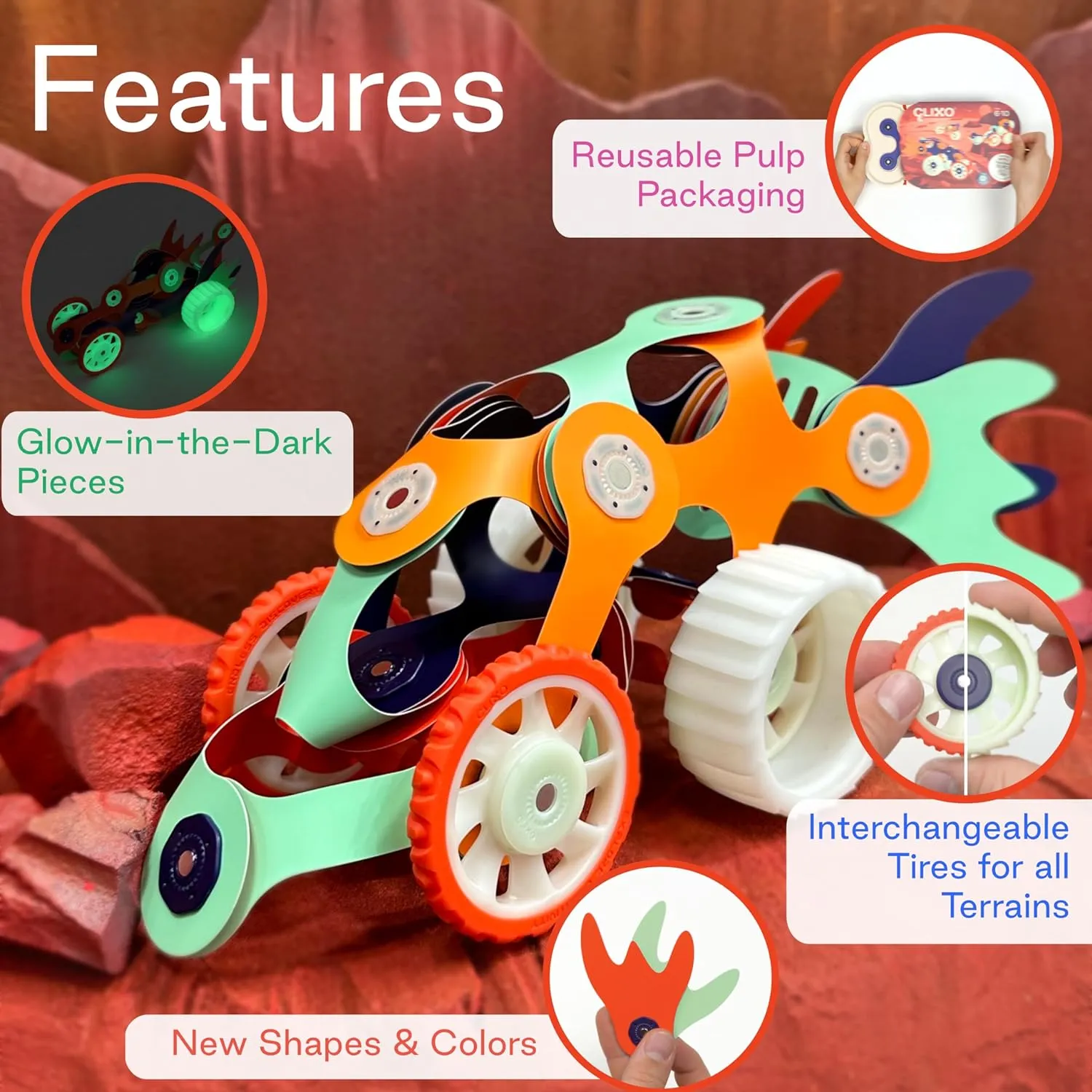Clixo Mars Rover Pack