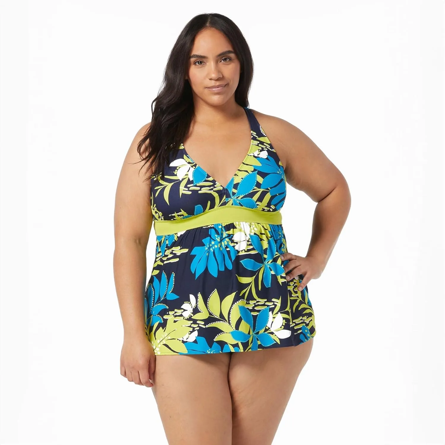 COCO REEF Sublime Bra Sized Underwire Tankini Top — Fit and Flare Swim Top