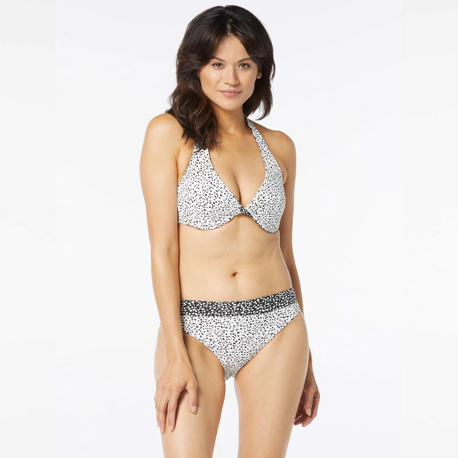 COCO REEF Verso Bra Sized Twist Reversible Underwire Bikini Top — Colorfast Swim Top