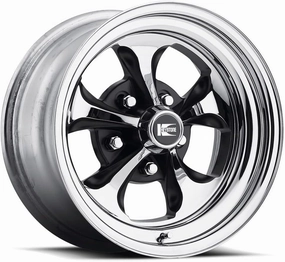 Cragar 325199: Wheel, Keystone Klassic, Steel, Chrome, 15 in. x 10 in., 5 x 4.5/5 in. Bolt Circle, 4.125 in. Backspace, Each
