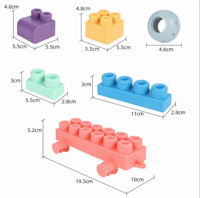 Creative Building Fun for Children - Soft Building Blocks