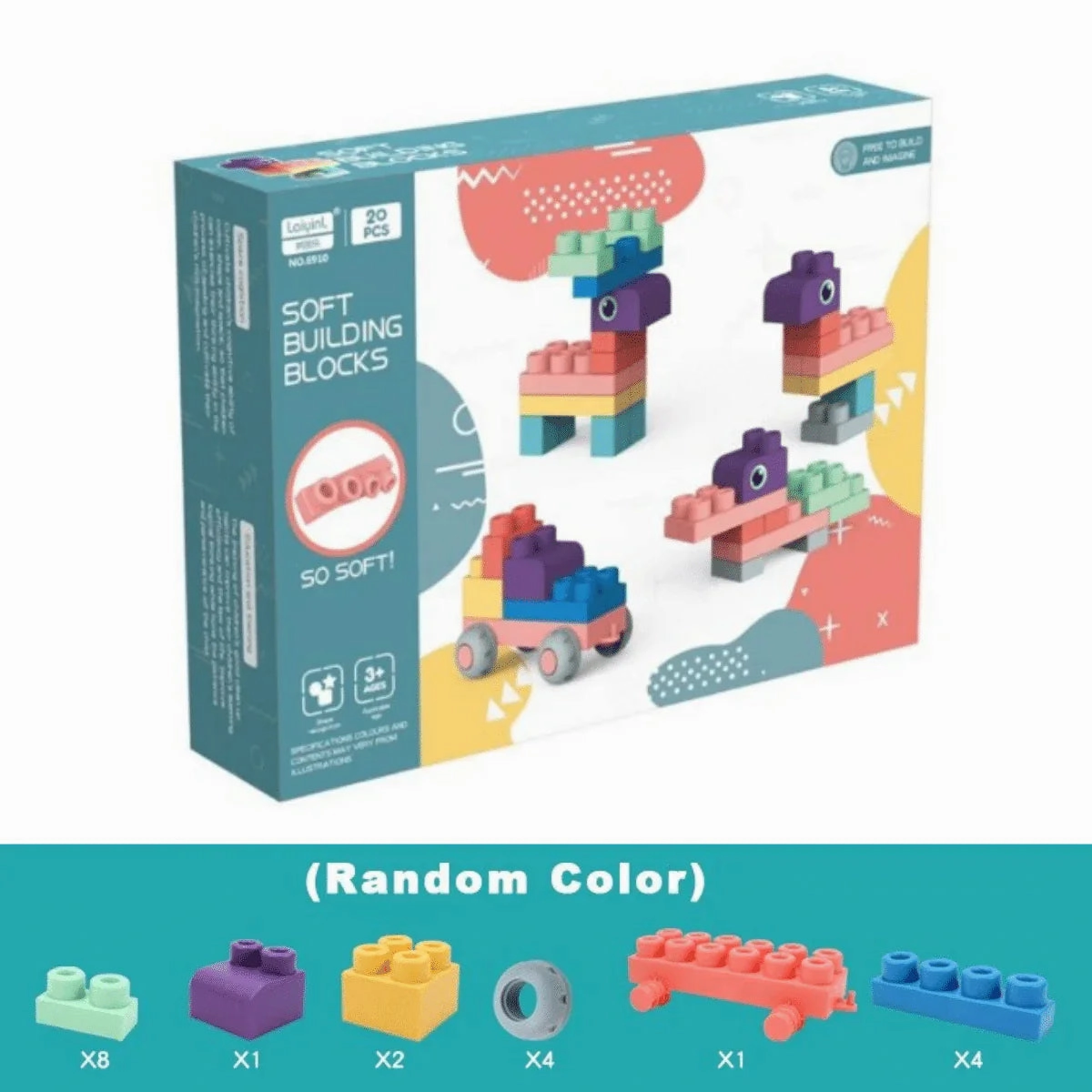 Creative Building Fun for Children - Soft Building Blocks