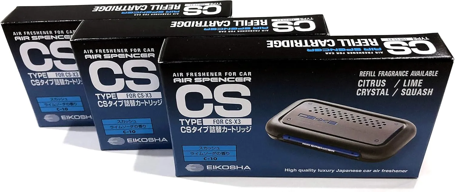 CS-X3 Squash C10 Air Spencer Refill - Pack of 3