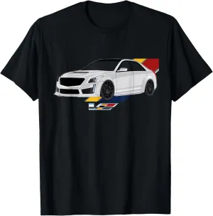 CTSV T-Shirt - Unisex-Adult, Black, Small, Short Sleeve, Cotton Blend, Polyester, Retro-Modern, Cars, Retro, Funny retro vintage quote saying for car lovers