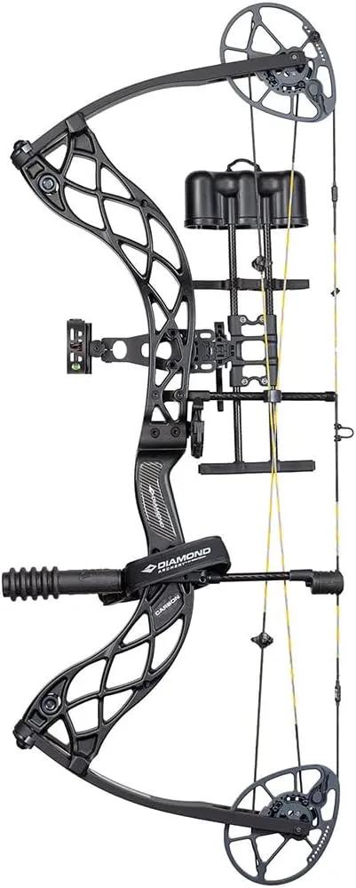 DIAMOND ARCHERY Deploy SB Fully Adjustable Equipped Durable Compound Bow with R.A.K. Packag