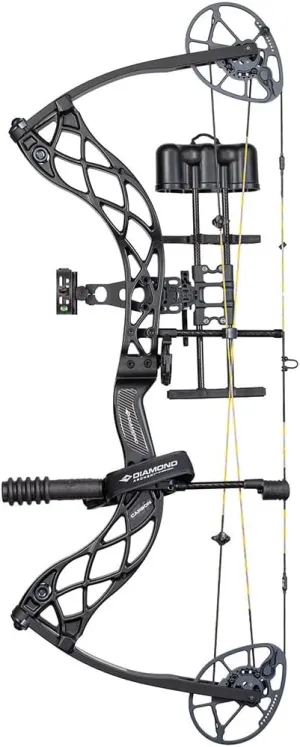 DIAMOND ARCHERY Deploy SB Fully Adjustable Equipped Durable Compound Bow with R.A.K. Packag