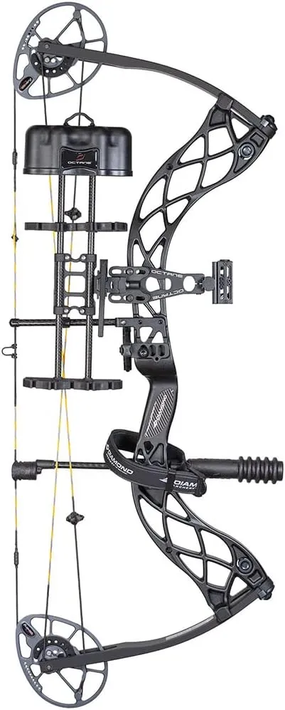 DIAMOND ARCHERY Deploy SB Fully Adjustable Equipped Durable Compound Bow with R.A.K. Packag