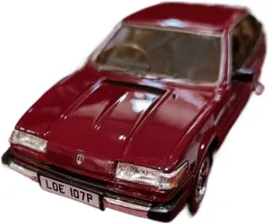 Die Cast Vehicle 1/43 for Rover 3500 SD1 1976 Dark Red Land Rover 4-Door Saloon Model Die Cast Adult Collection Vehicles Mini Cars Replica