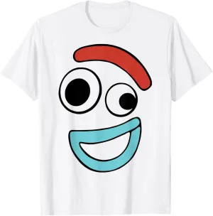 Disney Pixar Toy Story 4 Forky Large Happy Face T-Shirt