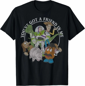 Disney Pixar Toy Story You've Got A Friend In Me Group Shot T-Shirt