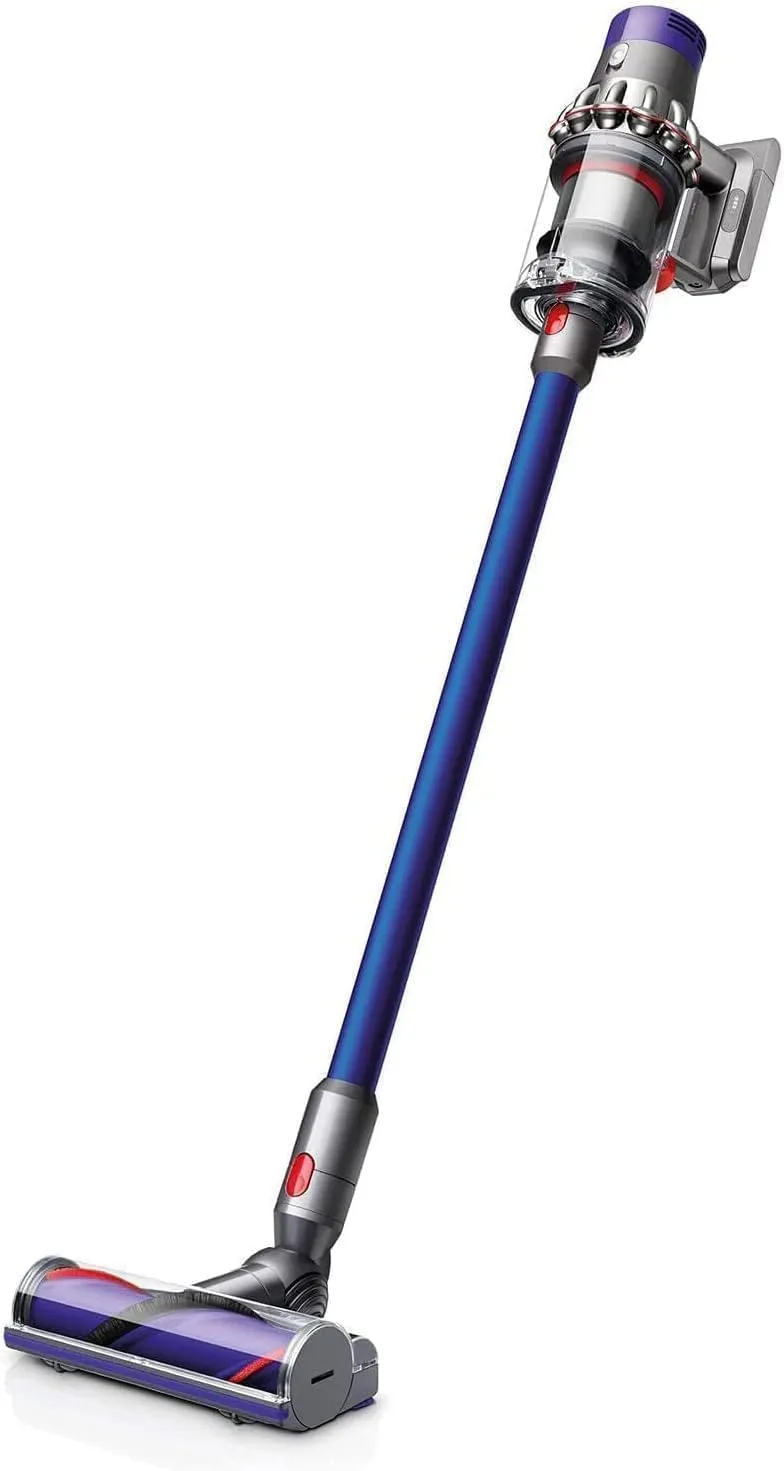 Dyson V10 Allergy Cordless Stick Vacuum Cleaner I Fade-Free Power I 14 Cyclones I Hygienic Bin Emptying I Whole Machine Filtration I Wall Mounted I Up to 60 Min Runtime I Blue