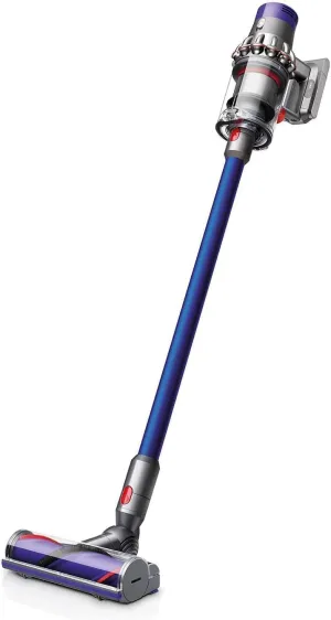 Dyson V10 Allergy Cordless Stick Vacuum Cleaner I Fade-Free Power I 14 Cyclones I Hygienic Bin Emptying I Whole Machine Filtration I Wall Mounted I Up to 60 Min Runtime I Blue