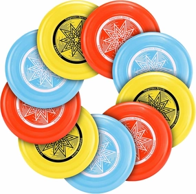 Eastgoing Outdoor Flying Disc 175 Gram, 10.75 Inch Sport Disc ，Loads of Colors Available, Suitable for Competitions, Team Flying Disc for Beach, Park, Pet, Camping and More,