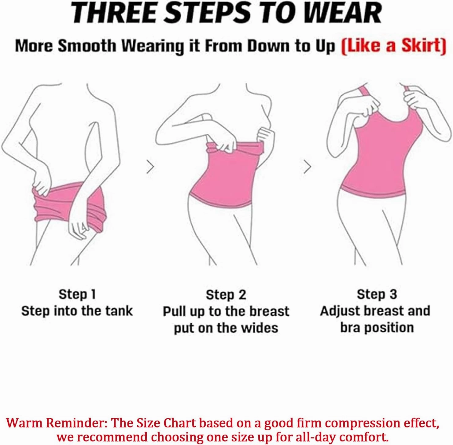 EUYZOU Women Shapewear Tummy Control Camisole Tops - Square Neck Sexy Compression Tank Tops Seamless Body Shaper