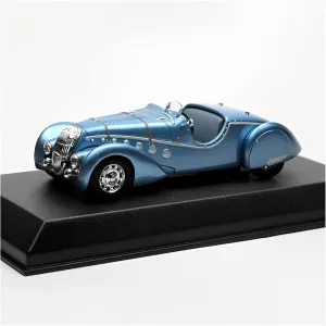 for Peugeot 302 Darlmat 1937 1 43 Alloy Classic Car Model Souvenir Decoration Gifts Non-Remote App Controlled Toys
