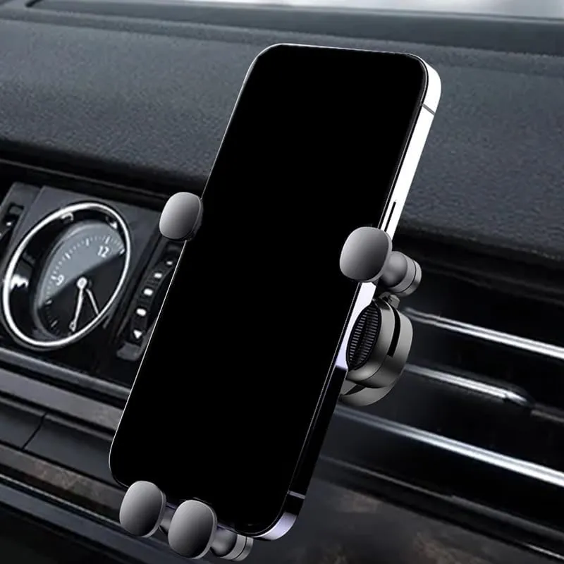 for Skoda Enyaq Citigo Roomster Fabia Scala Rapid Felicia 360° Rotation Phone Mount with One Hand Operation Design, Bumpy Roads Friendly Car Phone Mount,1 Eagle Beak Clip-A Black