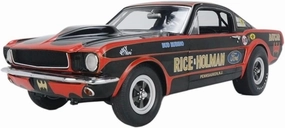 for Mustang A/FX NHRA 1966 1 18 Alloy Fully Open Limited Edition Car Model Classic Collection Non-Remote App Controlled Toys(Black)
