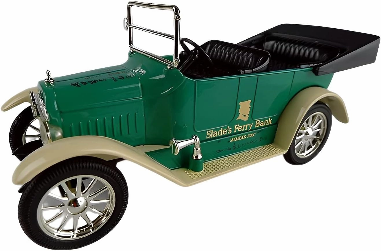 for Slades Ferry Bank 1:25 Alloy Classic Car Model Fine Out of Print Collectibles Display Non-Remote App Controlled Toys