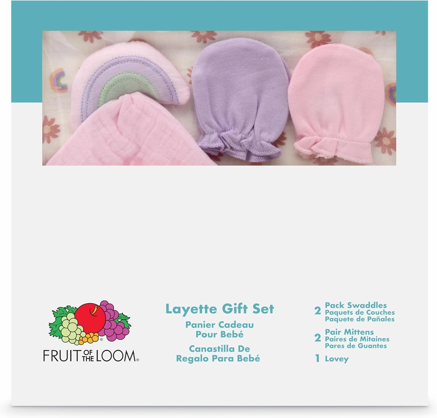 Fruit of the Loom Layette Collection - Layette Set for Baby Boy, Girl & Unisex
