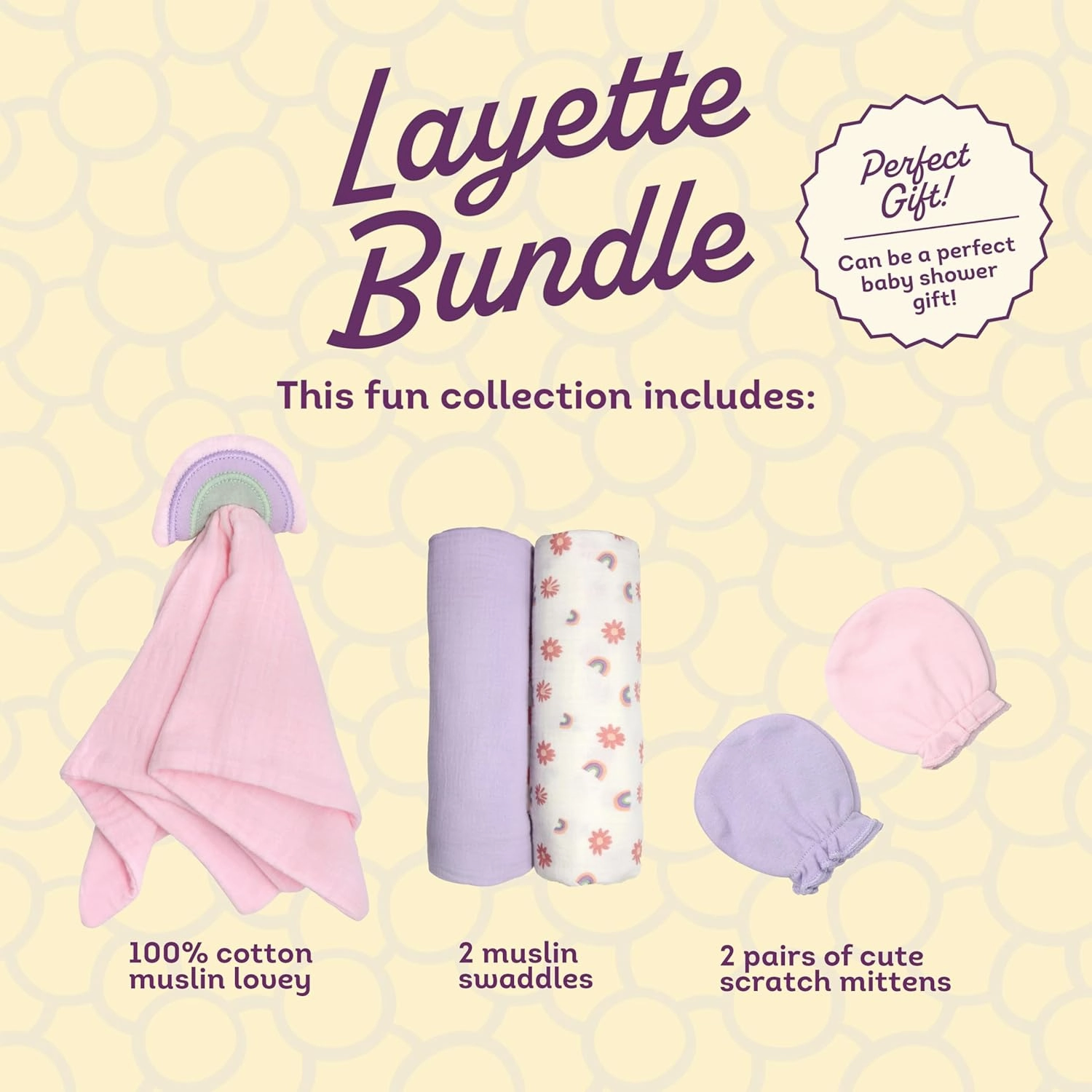 Fruit of the Loom Layette Collection - Layette Set for Baby Boy, Girl & Unisex