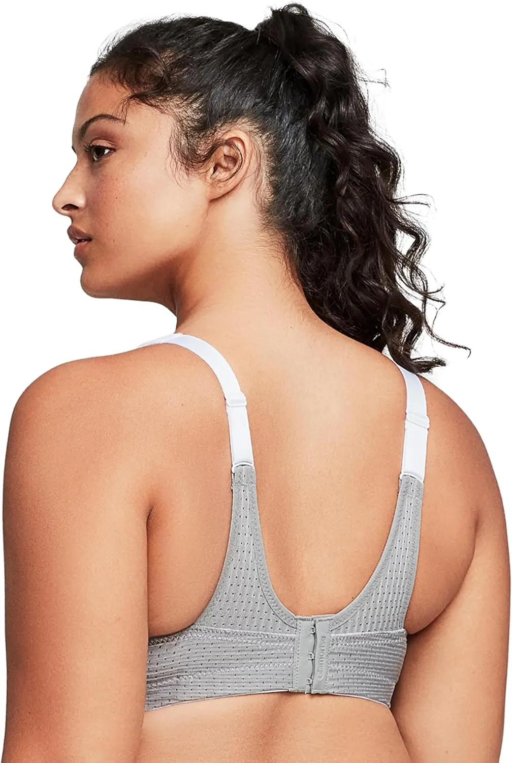 Full Figure Plus Size Custom Control Sports Bra Wirefree #1166