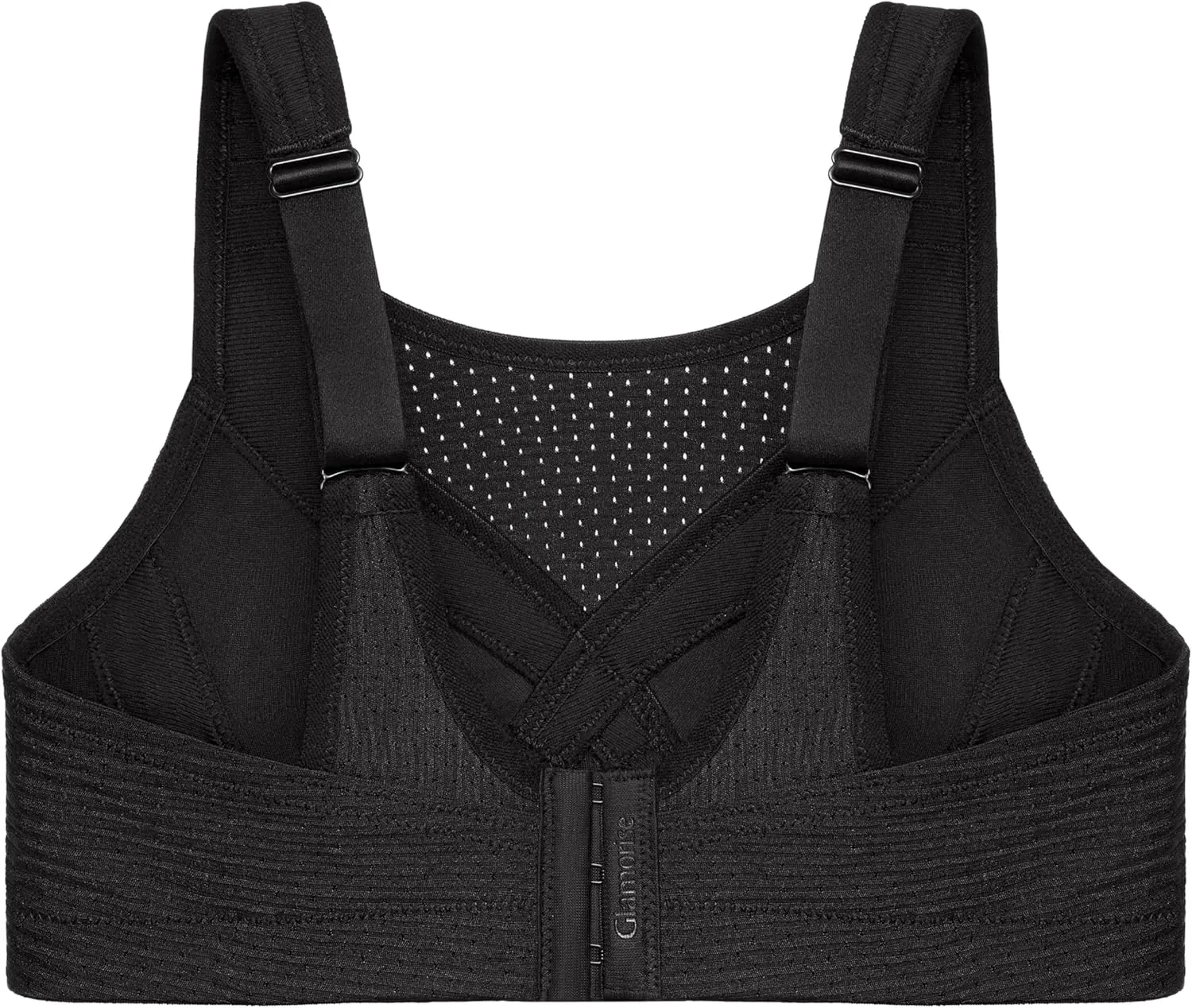 Full Figure Plus Size Custom Control Sports Bra Wirefree #1166