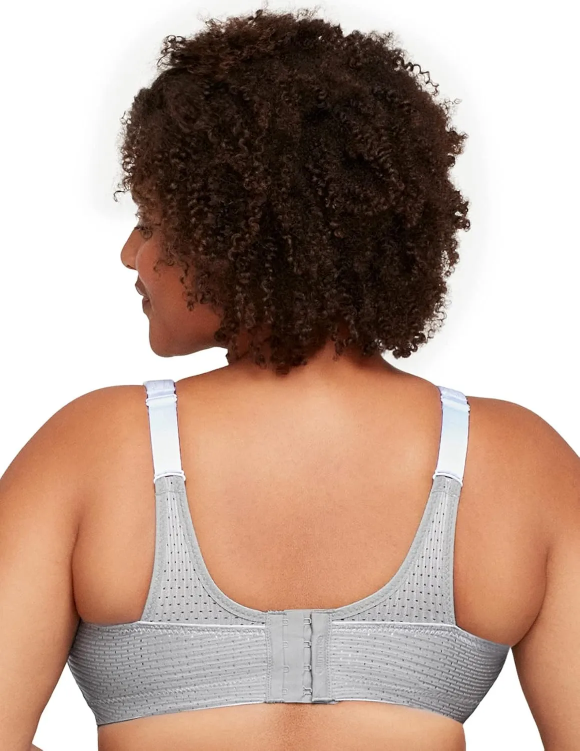 Full Figure Plus Size Custom Control Sports Bra Wirefree #1166