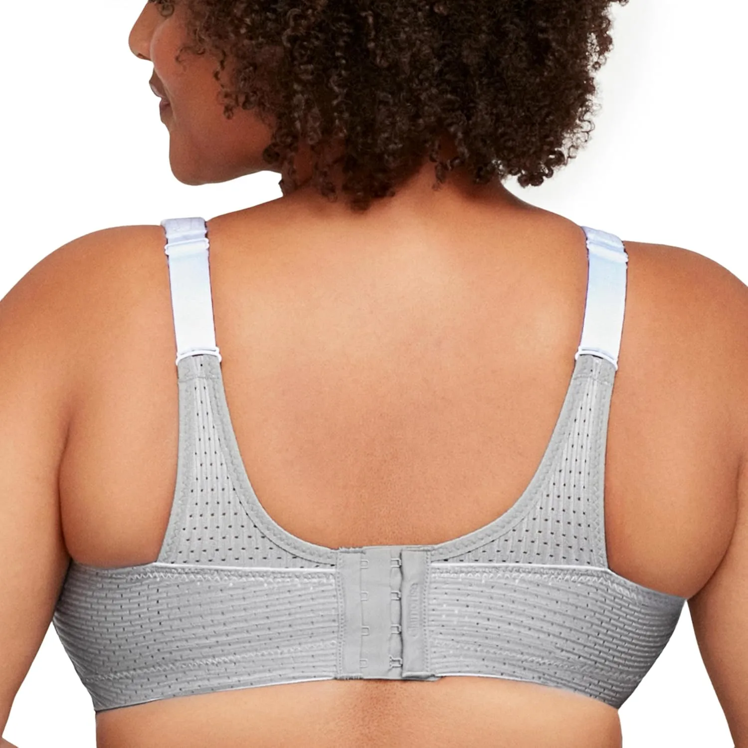 Full Figure Plus Size Custom Control Sports Bra Wirefree #1166